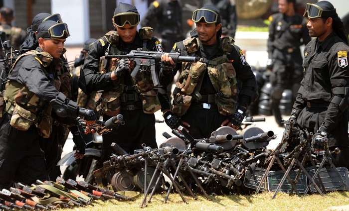 Quân đội Sri Lanka diễu binh phô diễn sức mạnh ảnh 6
